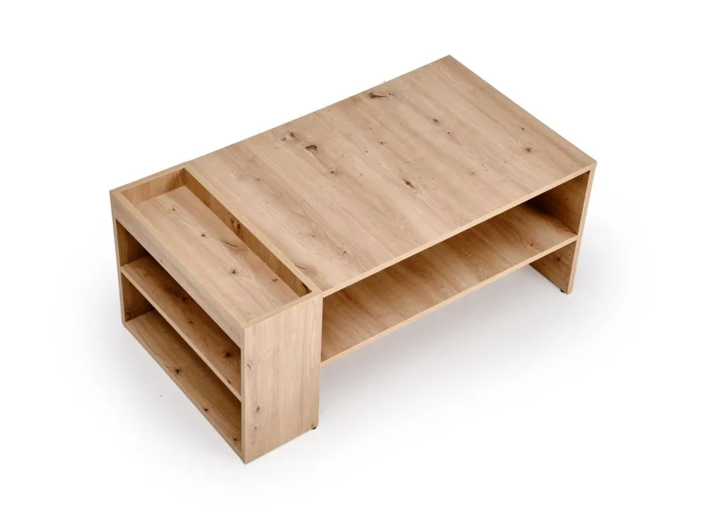 Ława MURCIA 100x55cm dąb artisan z dolną półką I sklep meblowy MIRAT.