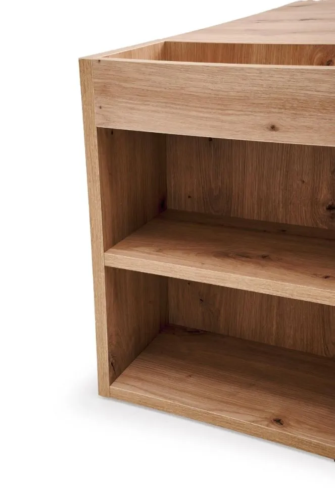 Ława MURCIA 100x55cm dąb artisan z dolną półką I sklep meblowy MIRAT.
