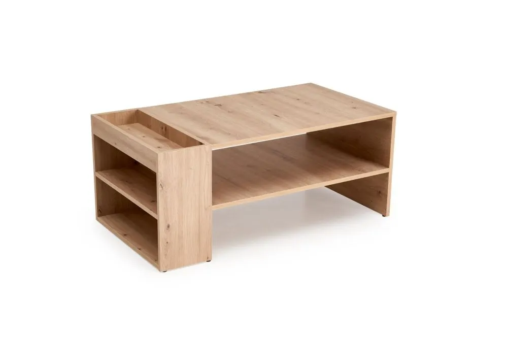 Ława MURCIA 100x55cm dąb artisan z dolną półką I sklep meblowy MIRAT.