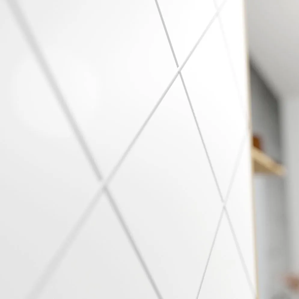 Szafka na buty BILBAO 1D2S dąb artisan/biały mat z szufladami | sklep MIRAT styl RYFLOWANY, SKANDYNAWSKI kolekcja BILBAO