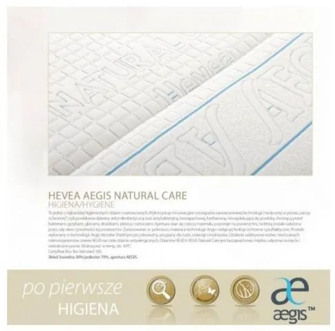 Materac lateksowy Junior 80x200 H2 oddychający | MIRAT.
