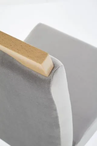 Krzesło CLARION szare dąb miodowy produkcji polskiej | MIRAT. w stylu  kolekcja