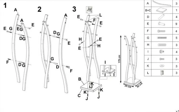 Instrukcja montażu wieszaka W50