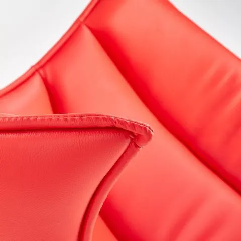 Skórzany fotel LUXOR czerwony | MIRAT. w stylu  kolekcja