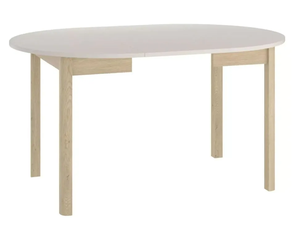 Okrągły stół rozkładany Dante kaszmir dąb cremona torro | MIRAT styl SKANDYNAWSKI