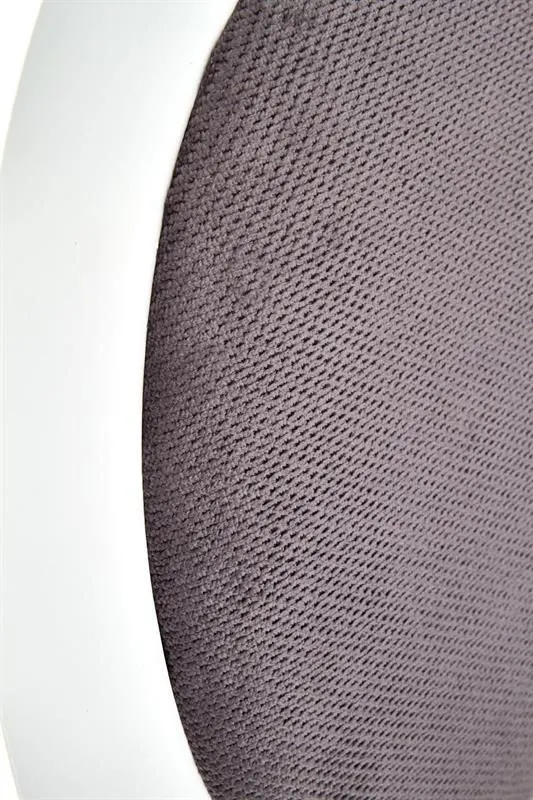 Krzesło BAROCK białe szare do salonu w stylu glamour | MIRAT. styl GLAMOUR, KLASYCZNY