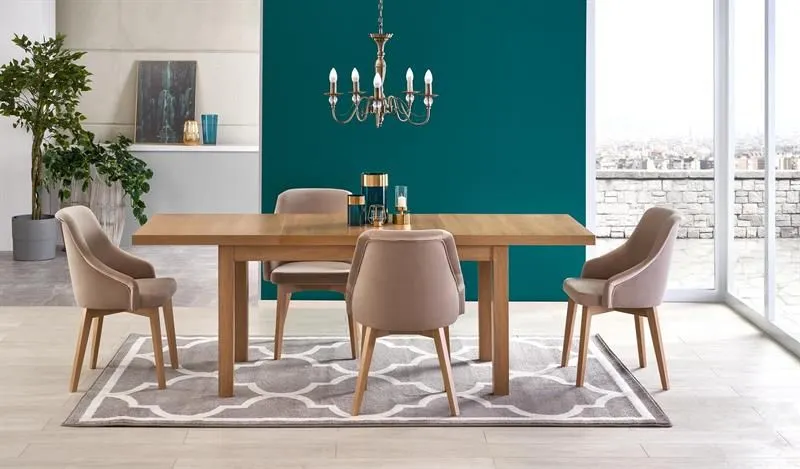 Stół TIAGO 2 140(220)x80 dąb craft rozkładany I sklep meblowy MIRAT.