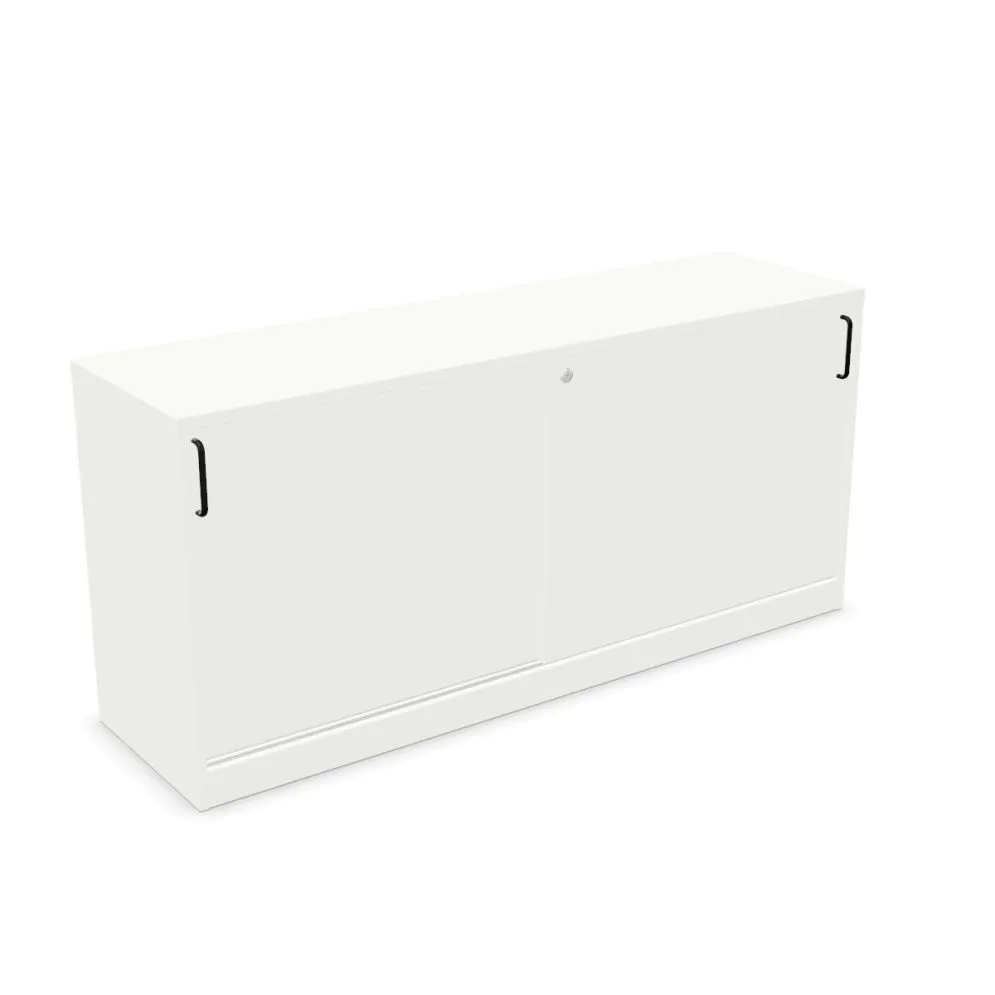 Szafka biurowa przesuwna EASY SPACE CABINET S 1.5-OH 160cm biała zamykana I sklep meblowy MIRAT.