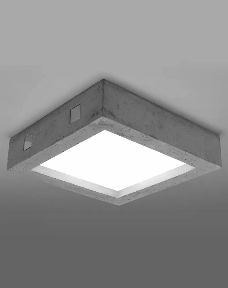 Plafon RIZA beton | sklep MIRAT  kolekcja riza