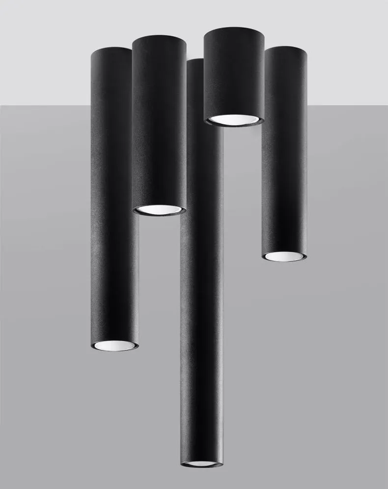 Plafon LAGOS 10 czarny | sklep MIRAT  kolekcja lagos