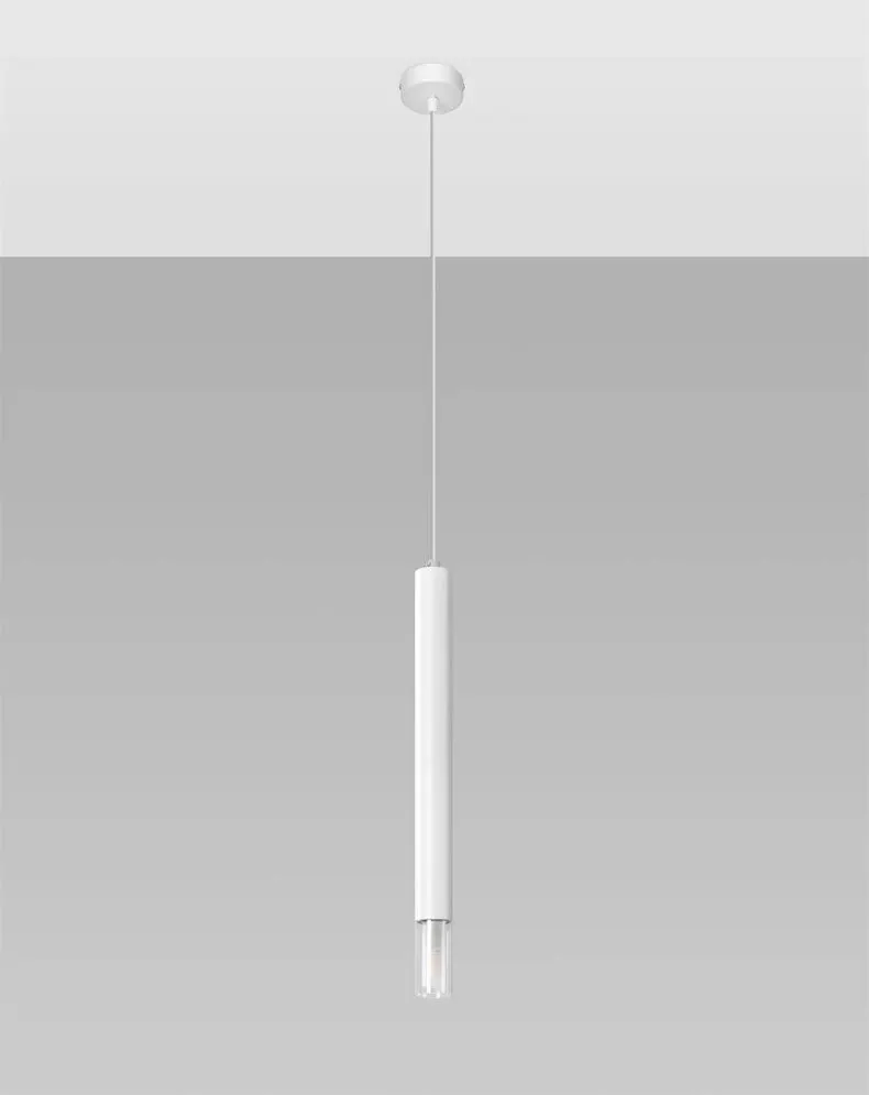 Lampa wisząca WEZYR 1 biała | sklep MIRAT  kolekcja wezyr