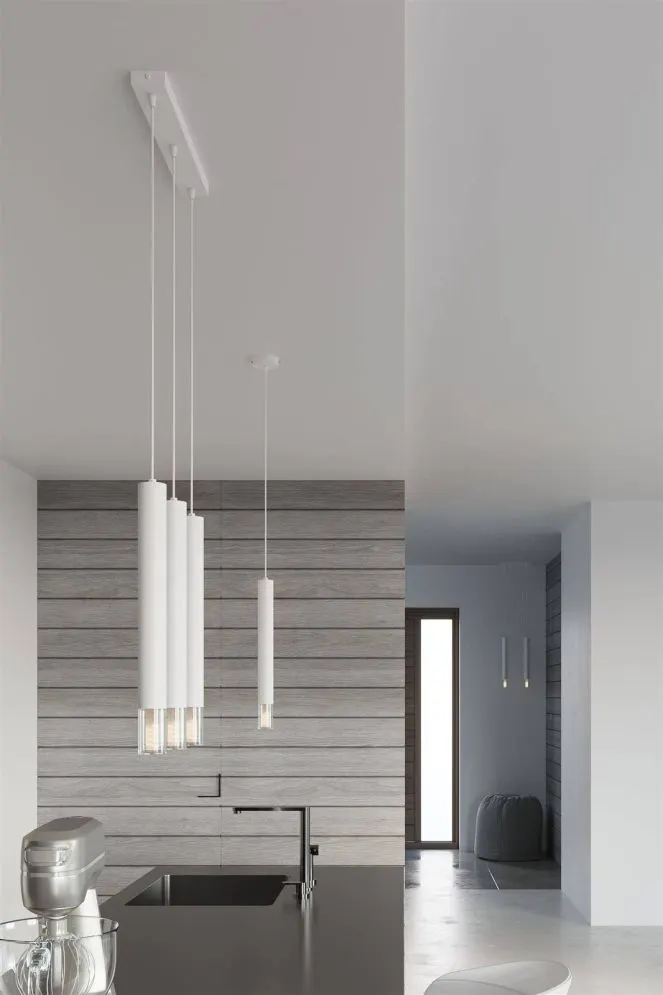 Lampa wisząca WEZYR 1 biała | sklep MIRAT  kolekcja wezyr