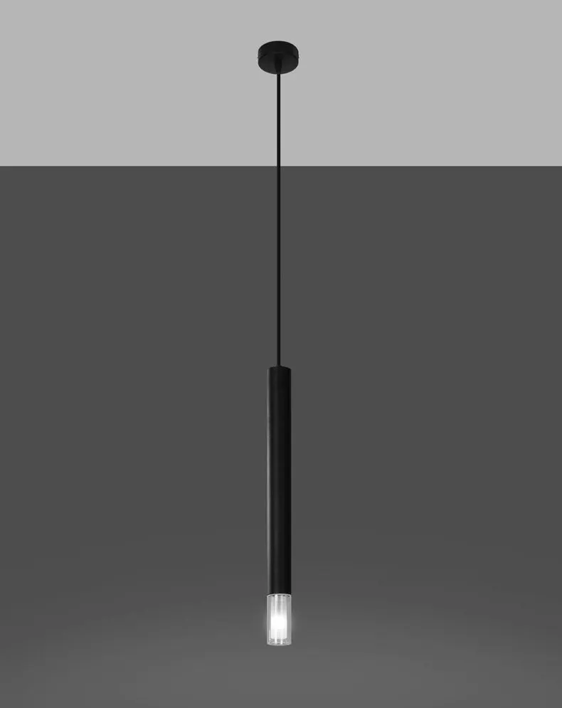 Lampa wisząca WEZYR 1 czarna | sklep MIRAT  kolekcja wezyr