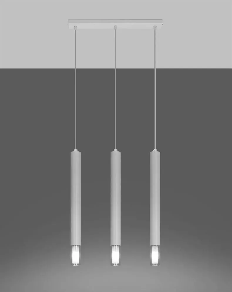 Lampa wisząca WEZYR 3 biała | sklep MIRAT  kolekcja wezyr
