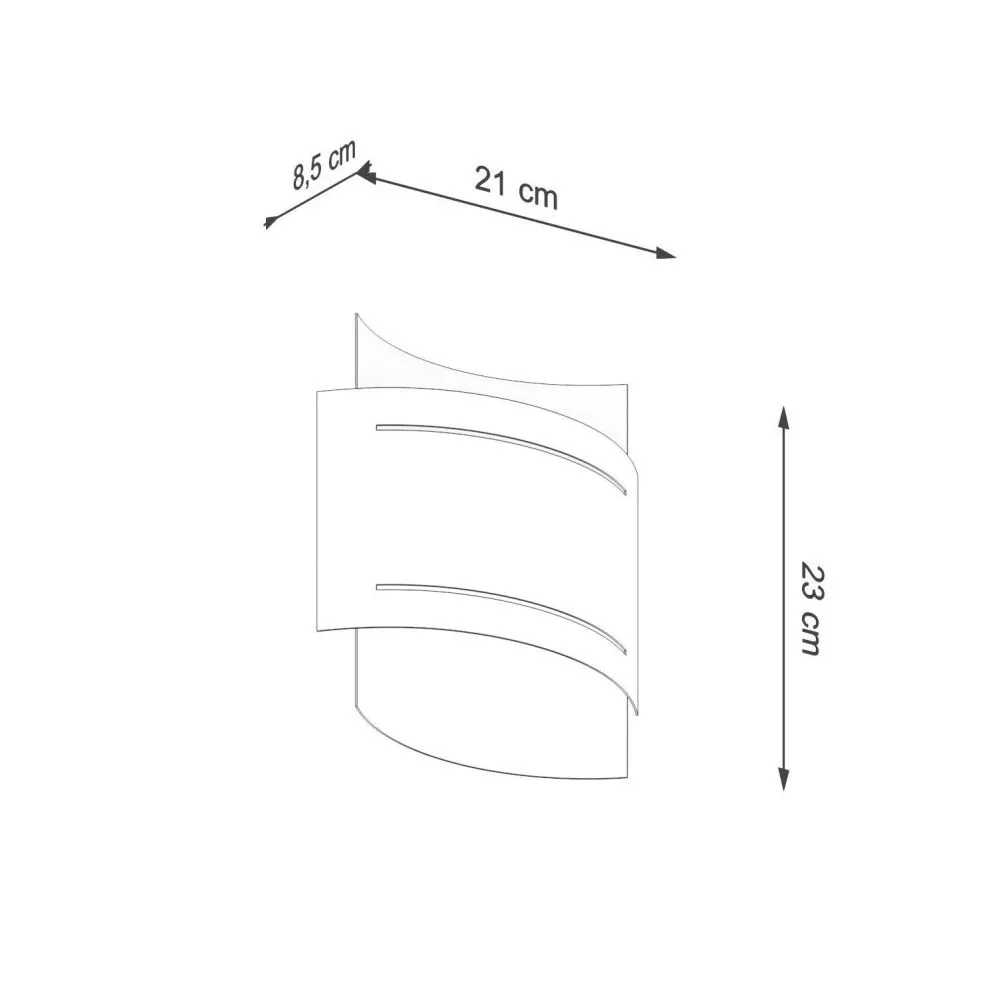 Kinkiet HESTIA czarny | sklep MIRAT  kolekcja hestia