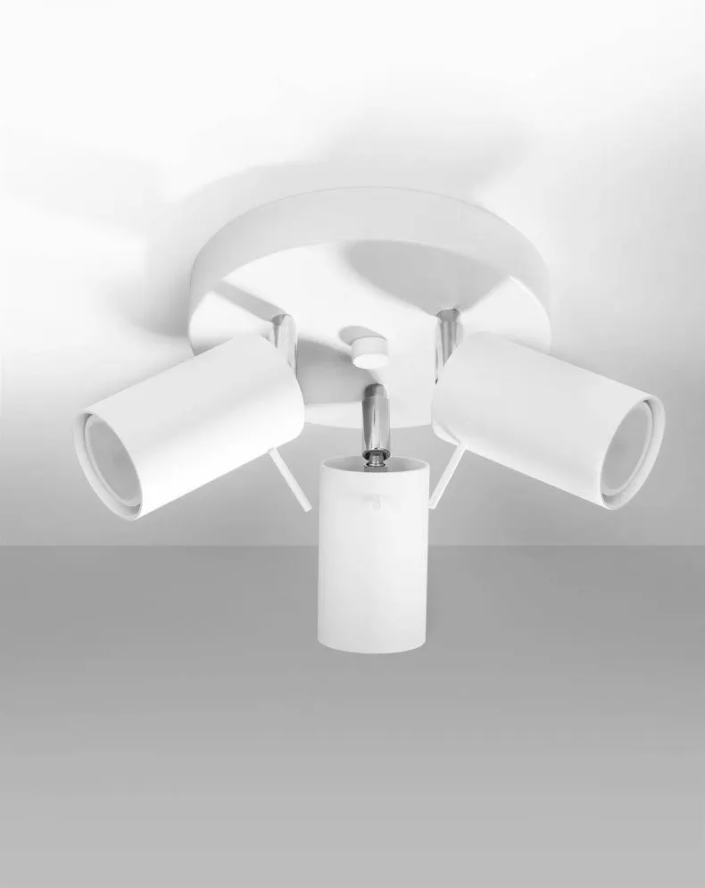 Plafon RING 3P biały | sklep MIRAT kolekcja ring