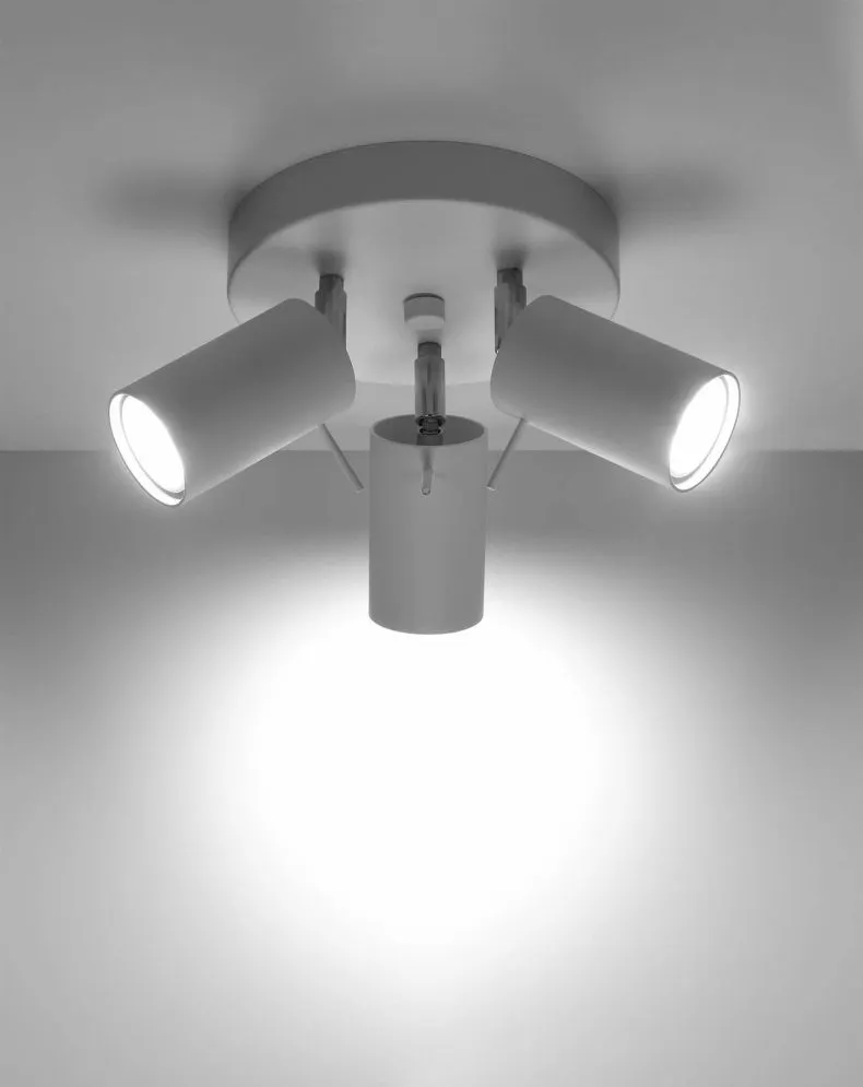 Plafon RING 3P biały | sklep MIRAT kolekcja ring