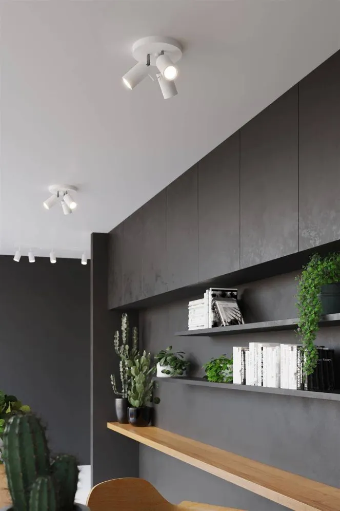 Plafon RING 3P biały | sklep MIRAT kolekcja ring