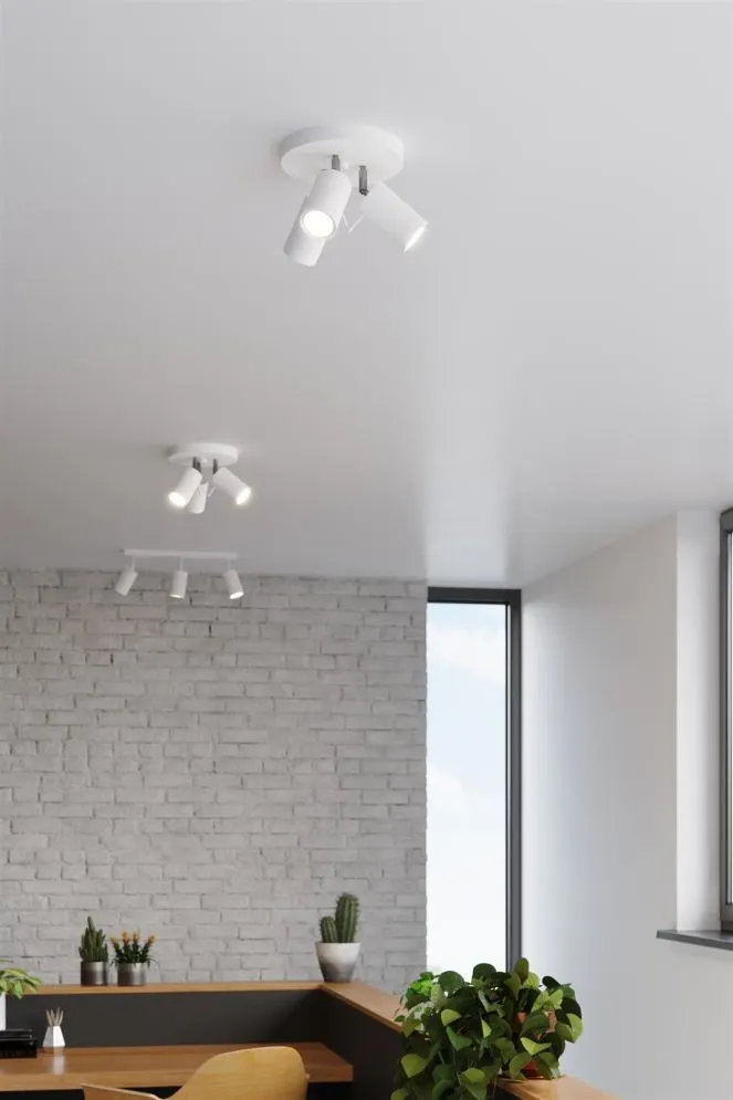 Plafon RING 3P biały | sklep MIRAT kolekcja ring