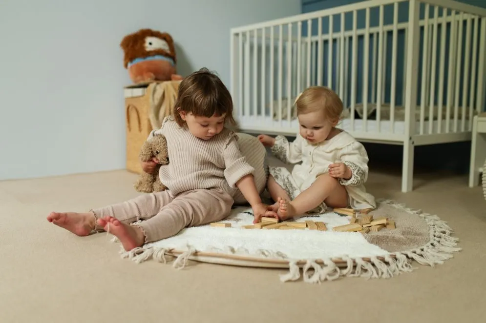 Łóżeczko dziecięce NINA 120x60 białe skandynawskie I sklep meblowy MIRAT. styl SKANDYNAWSKI