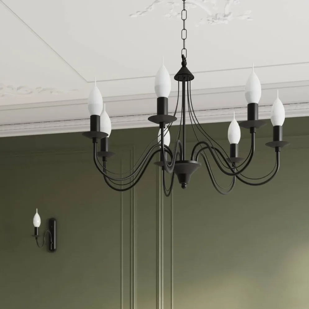 Żyrandol MINERWA 3 czarny | sklep MIRAT  kolekcja minerwa