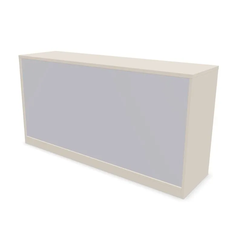 Szafka biurowa przesuwna EASY SPACE CABINET S 1.5-OH 160cm kaszmirowa zamykana I sklep meblowy MIRAT.