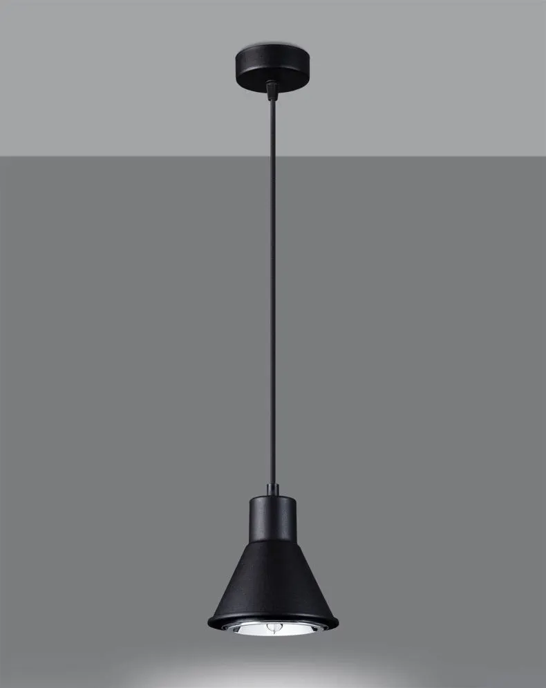 Lampa wisząca TAZILA 1 czarna [ES111] | sklep MIRAT  kolekcja taleja