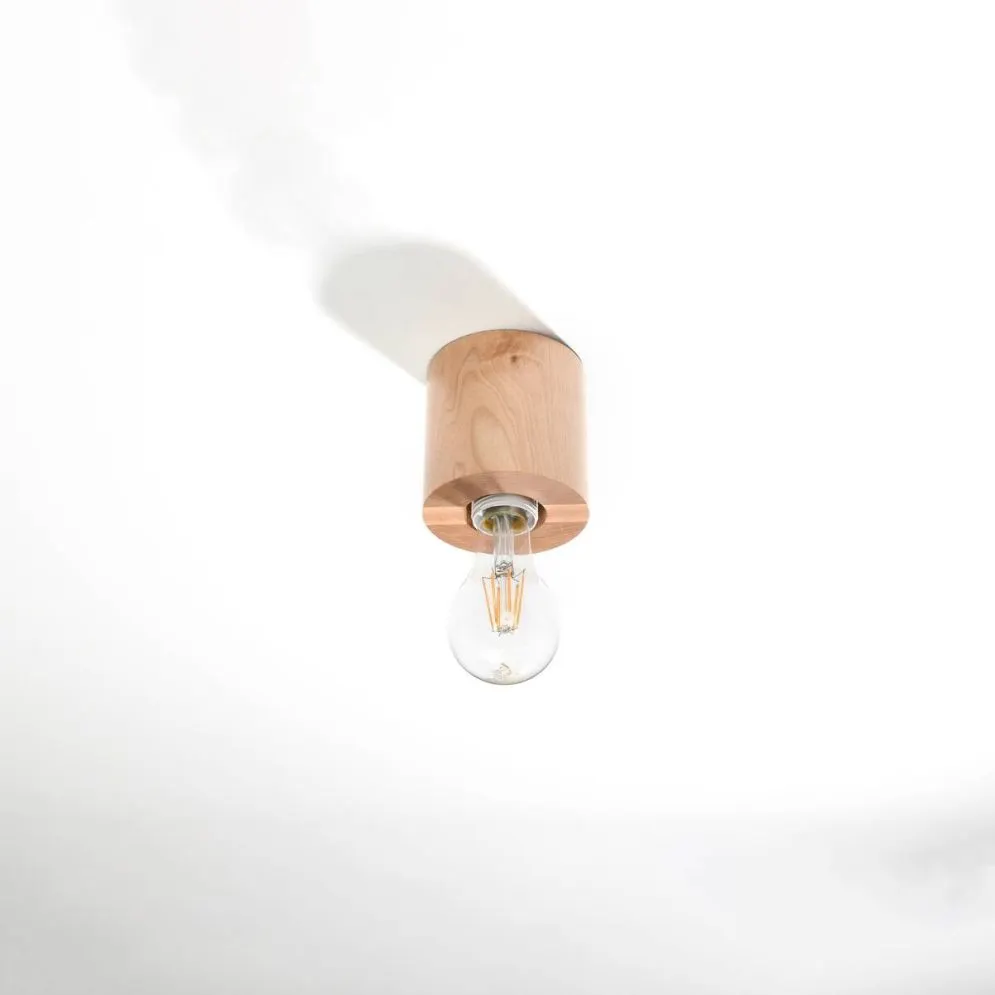 Plafon SALGADO naturalne drewno | sklep MIRAT kolekcja salgado