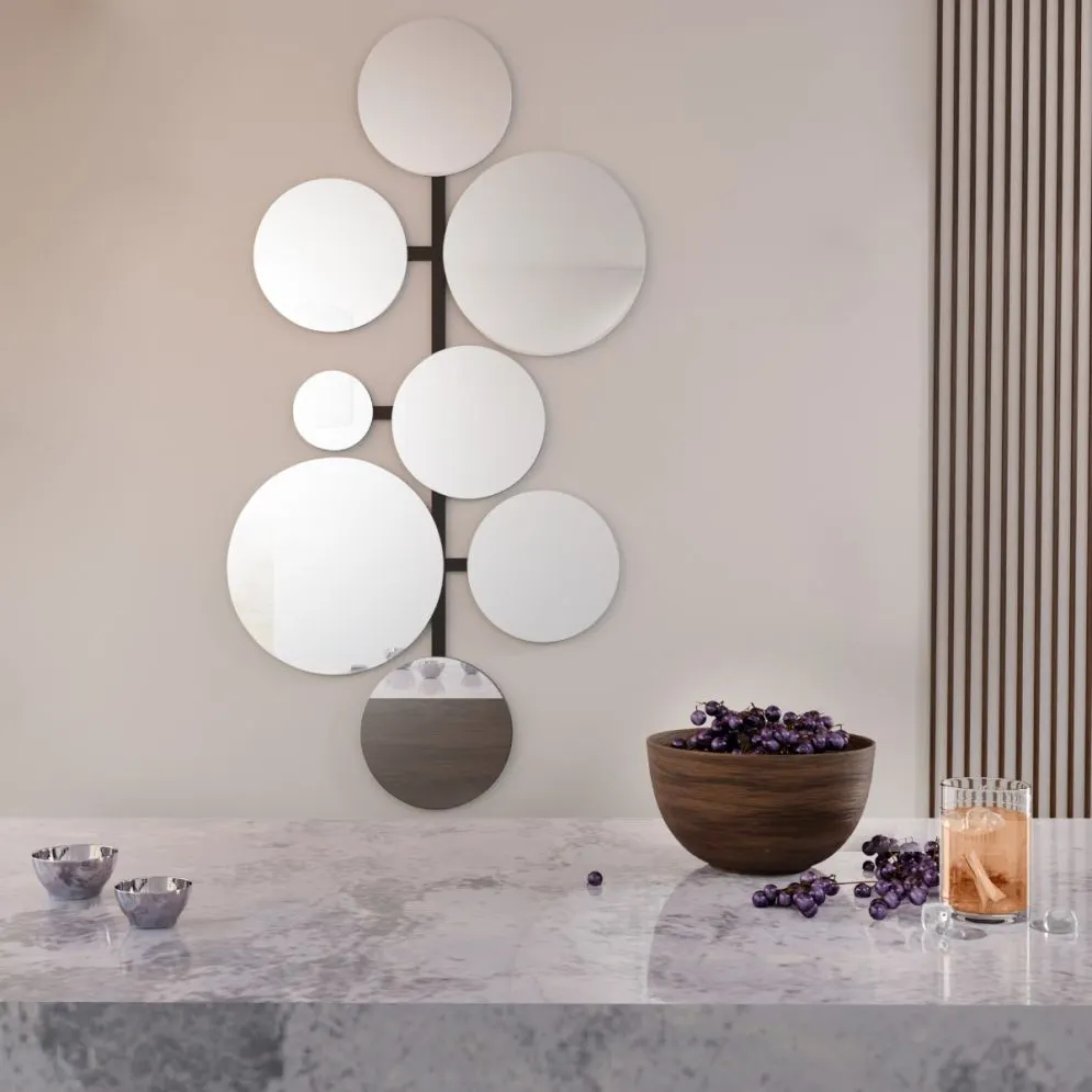 Lustro dekoracyjne COMPOSE 110x60 wiszące | MIRAT. w stylu kolekcja