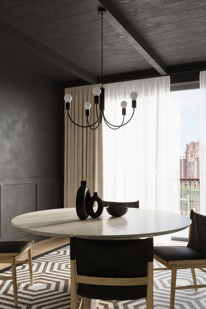 Żyrandol PICCOLO 3 czarny | sklep MIRAT  kolekcja piccolo