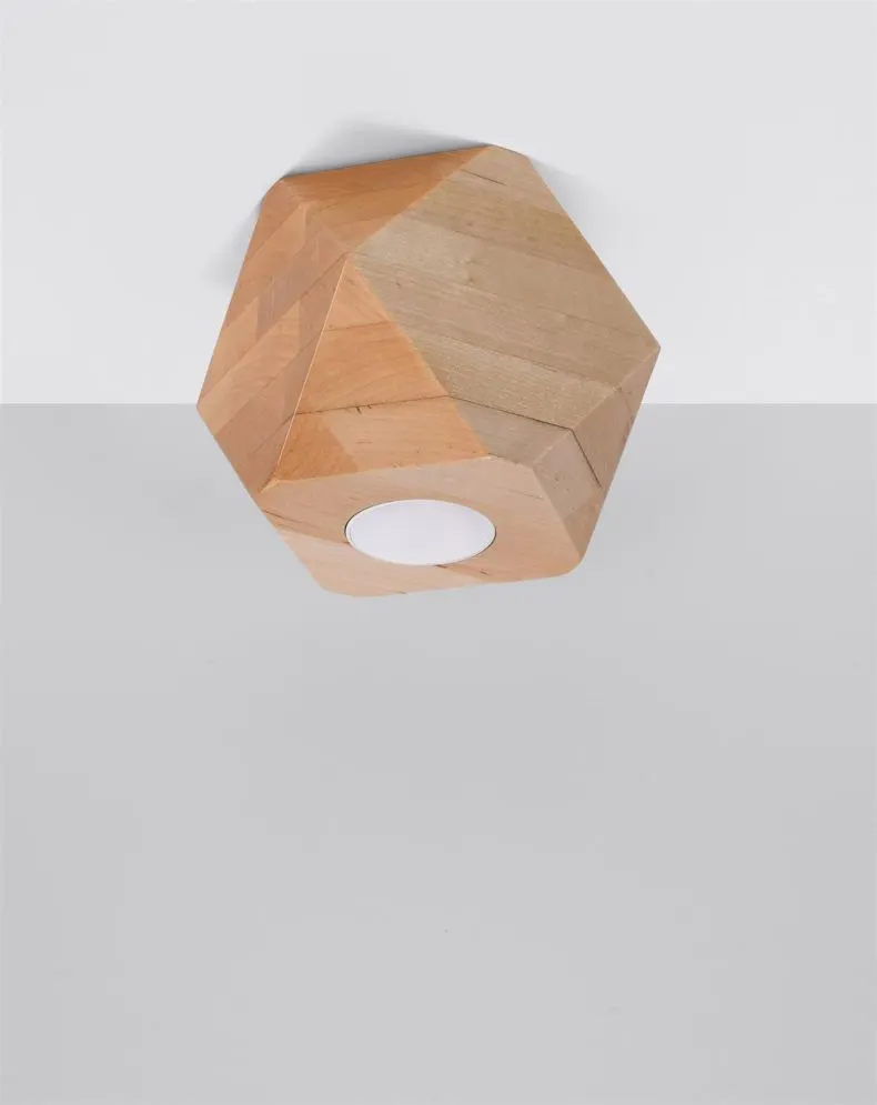 Plafon WOODY 1 naturalne drewno | sklep MIRAT  kolekcja woody