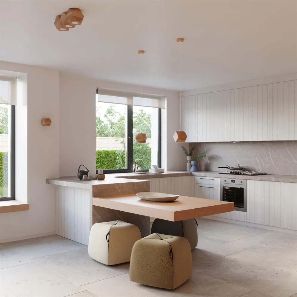 Plafon WOODY 3 naturalne drewno | sklep MIRAT  kolekcja woody