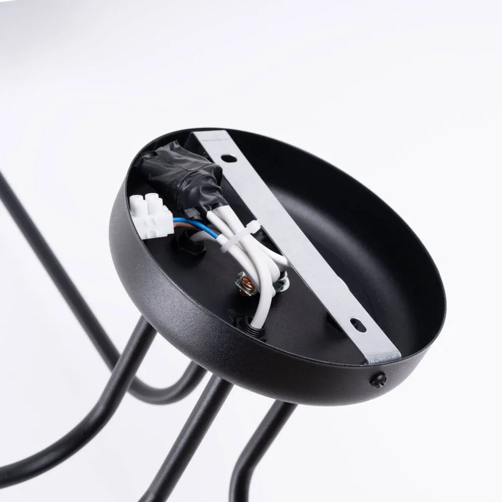 Żyrandol VECTOR 4 czarny | sklep MIRAT kolekcja vector