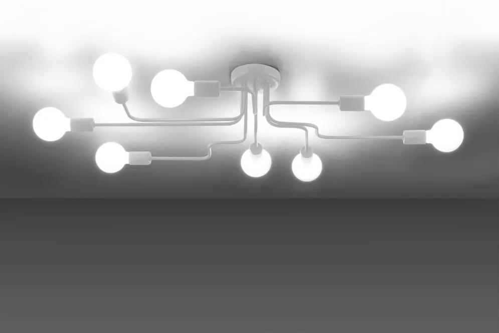 Żyrandol VECTOR 8 biały | sklep MIRAT  kolekcja hector