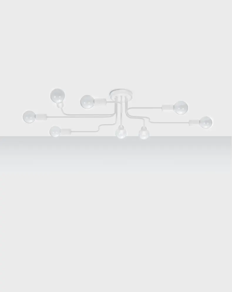 Żyrandol VECTOR 8 biały | sklep MIRAT  kolekcja hector