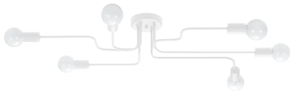 Żyrandol VECTOR 6 biały | sklep MIRAT  kolekcja hector