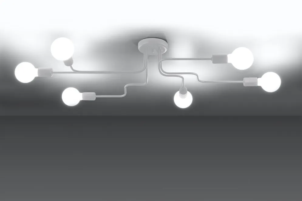 Żyrandol VECTOR 6 biały | sklep MIRAT  kolekcja hector