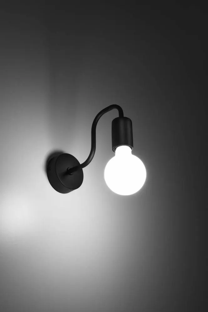 Kinkiet VECTOR czarny | sklep MIRAT  kolekcja vector