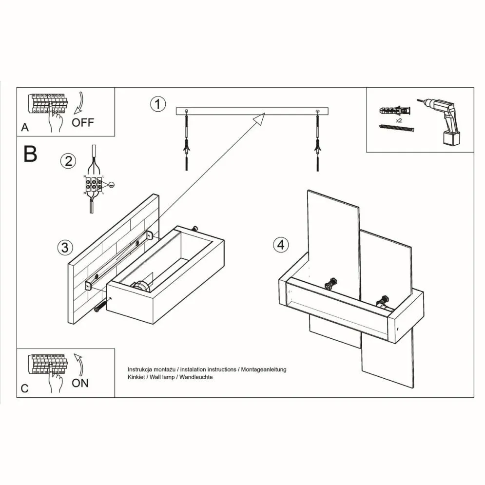 Kinkiet FENIKS 1 biały | sklep MIRAT  kolekcja feniks