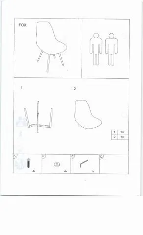 instrukcja montażu krzesła Fox