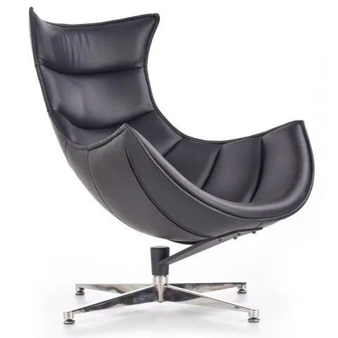 Skórzany fotel LUXOR - kształt kubełkowy | MIRAT. w stylu  kolekcja