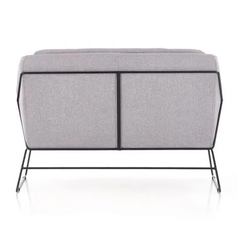 Szara sofa SOFT 2 XL do salonu | MIRAT. w stylu LOFT kolekcja SOFT