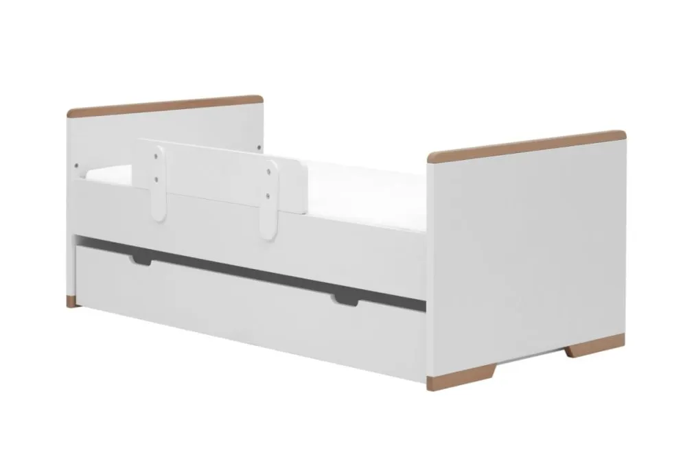 Łóżeczko tapczanik SNAP 140x70 transformowane PINIO | MIRAT. styl SKANDYNAWSKI kolekcja SNAP