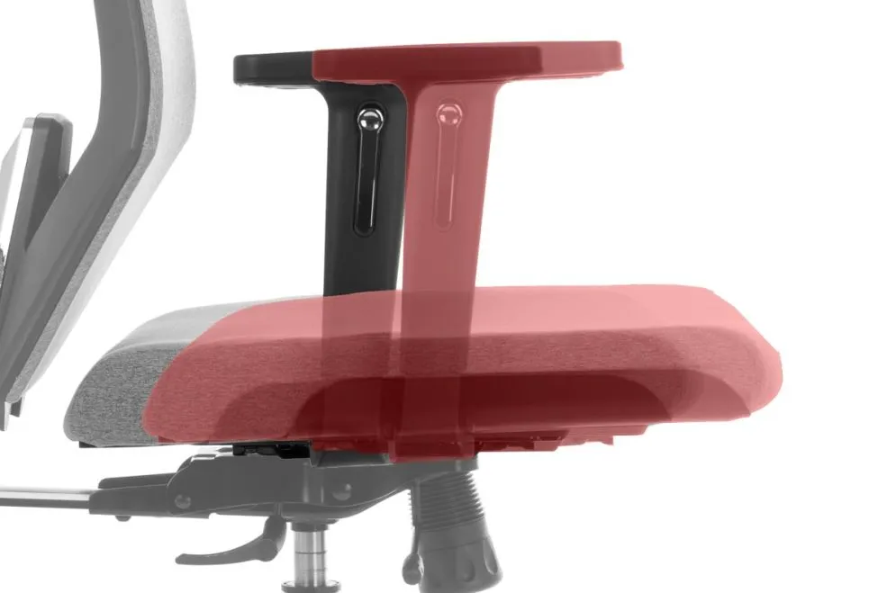 Fotel biurowy ZN-805-C beżowy ergonomiczny do biurka | MIRAT.