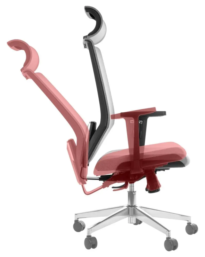 Fotel biurowy ZN-805-C beżowy ergonomiczny do biurka | MIRAT.