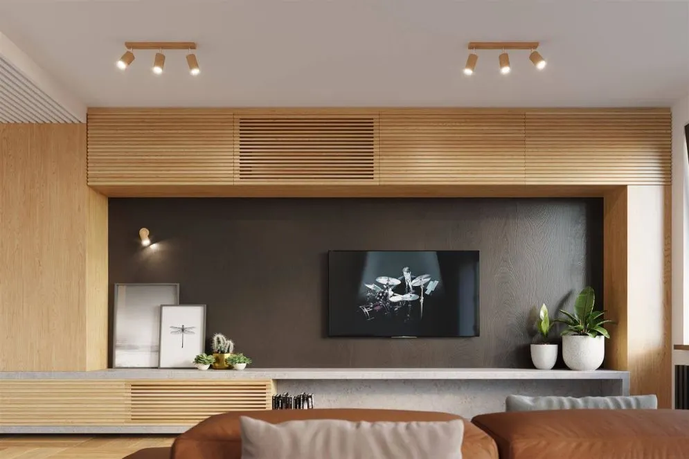 Plafon BERG 4 naturalne drewno | sklep MIRAT  kolekcja berg