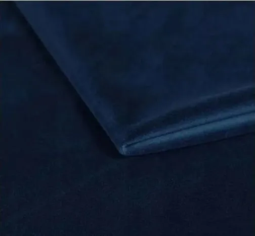 Narożnik z funkcją spania ATENA granatowy pikowany I sklep meblowy MIRAT. styl GLAMOUR