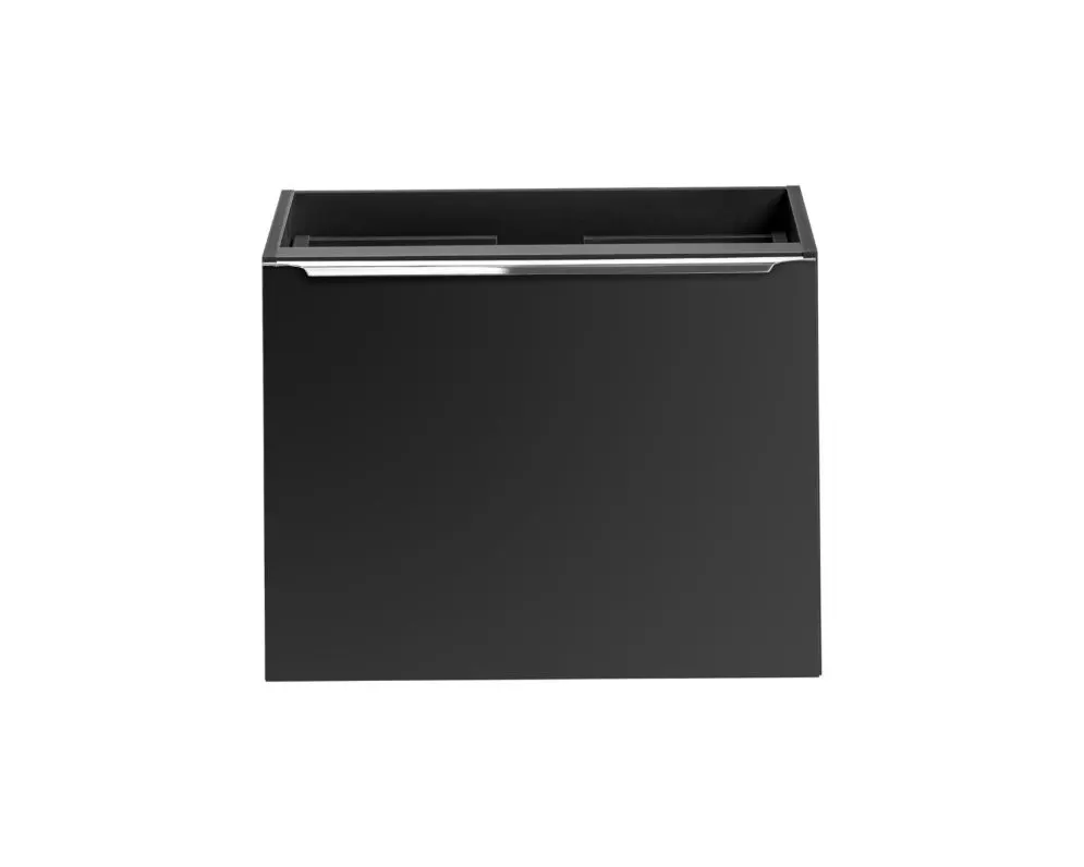 Szafka pod umywalkę nablatową SANTA FE BLACK 60 cm czarny mat wisząca I sklep meblowy MIRAT. styl LOFT kolekcja SANTA FE BLACK