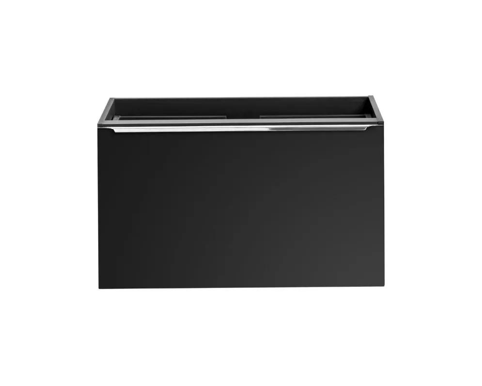 Szafka pod umywalkę nablatową SANTA FE BLACK 80 cm czarny mat nowoczesna I sklep meblowy MIRAT. styl LOFT kolekcja SANTA FE BLACK