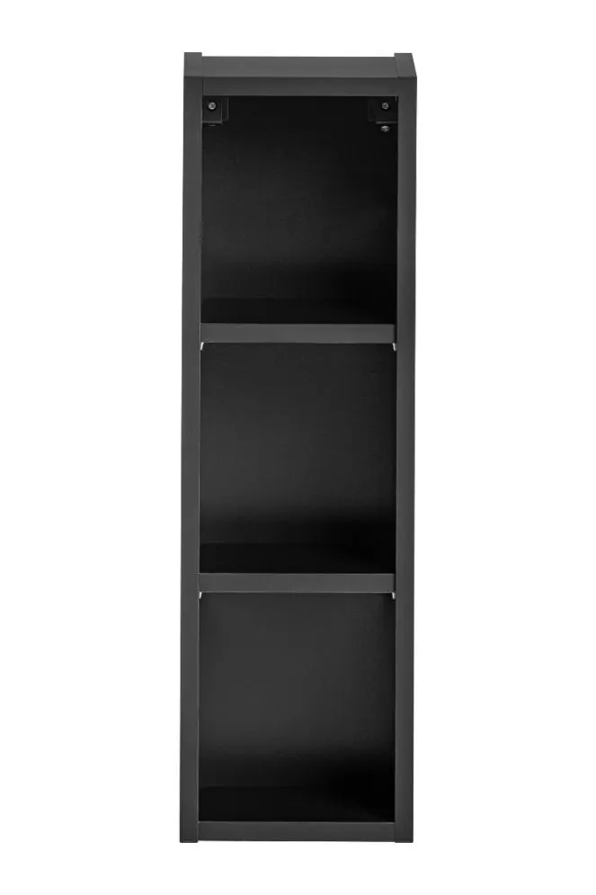 Szafka łazienkowa górna SANTA FE BLACK 20 cm czarny mat wisząca I sklep meblowy MIRAT. styl LOFT